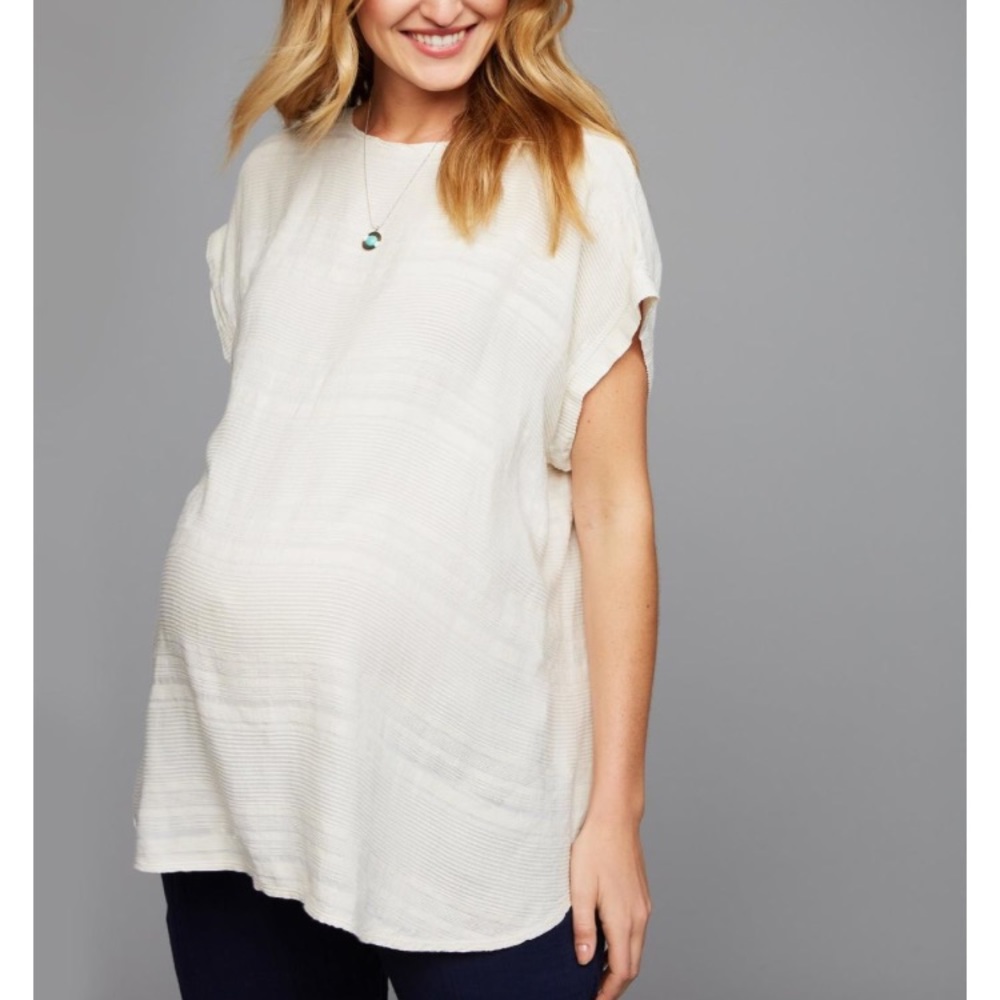 Odin and ivy small maternity top from pea in a pod
